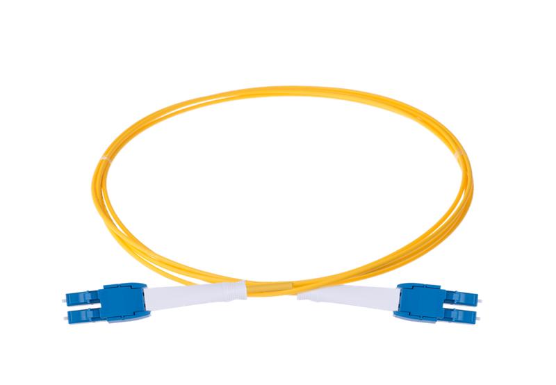 Шнур оптический HD OS2 дуплекс LC/UPC - дуплекс LC/UPC UNIBOOT PUSH-PULL 2м Eurolan 41B-S2-LC-LC-02