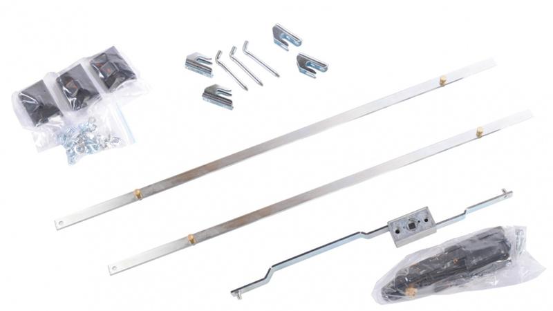 Комплект для установки двери S3000 47U с одним замком черн. Eurolan 60A-31-31-47BL