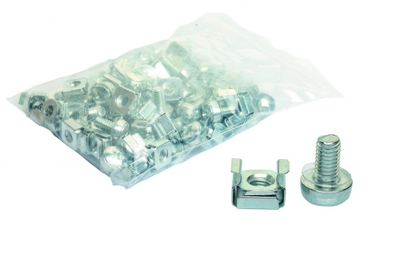 Набор крепежный для шкафов винт - шайба - гайка метал. шайбы (уп.50шт) Eurolan 60A-31-50-03SL