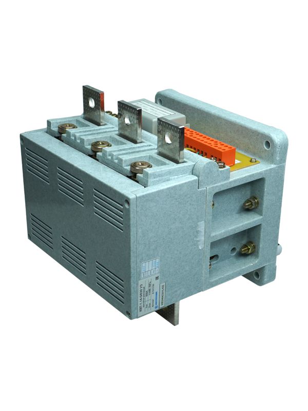 Контактор вакуумный КВТ(М)-1.14-5/630-3 У3 3п 630А кат. 220В 3НО+3НЗ IP00 нереверсивный без реле с магнитным удержанием Электротехник ET011720