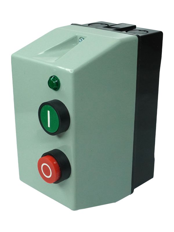 Пускатель ПМЛ-1230 УХЛ4 Б 10А кат. 380В AC 1НО IP54 с реле РТЛ-1007-2 1.6-2.5А в корпусе пластик. с кнопками ПУСК + СТОП Электротехник ET003851