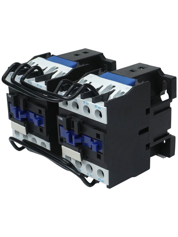 Пускатель реверсивный ПМЛ-2501 УХЛ4 Б 25А кат. 24В AC 2НЗ IP00 без реле Электротехник ET008167