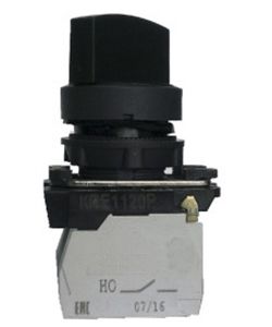 Переключатель КПЕ 2540 -Р УХЛ2 черн. 4но+0нз ручка с фиксацией на 3 положения IP54 Электротехник ET012446