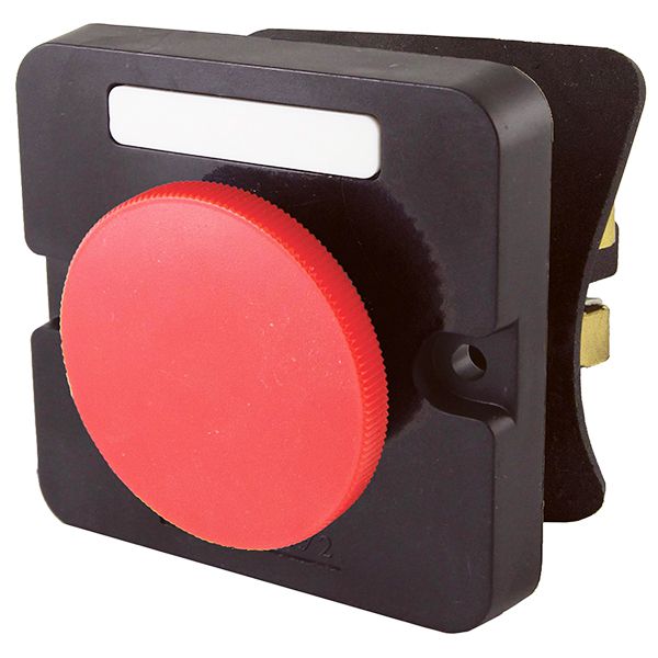 Пост управления ПКЕ 122-1 У2 10А 660В 1 элемент красн. гриб в нишу IP54 Электротехник ET519056