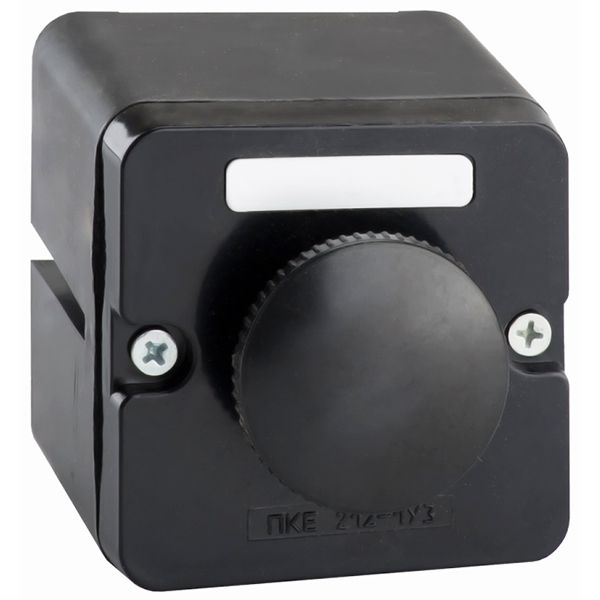 Пост управления ПКЕ 212-1 У3 10А 660В 1 элемент черн. гриб накладной IP40 Электротехник ET519066