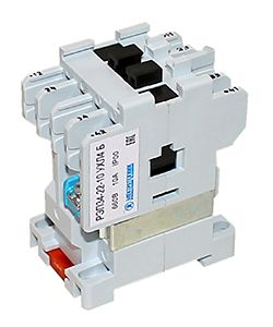 Реле электромагнитное промежуточное РЭП34-44-10 УХЛ4 Б 12В/50Гц 10А 4з+4р IP00 Электротехник ET003294