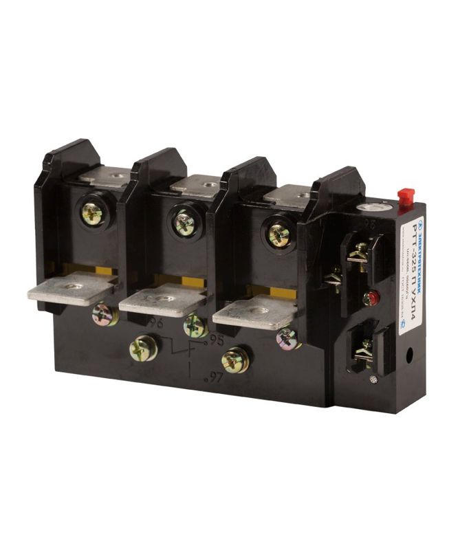 Реле электротепловое токовое РТТ-425 П УХЛ4 63А 53.5 - 72.3А 660В/50Гц 1з+1р ручной возврат IP00 Электротехник ET529226