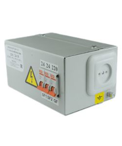 Ящик с понижающим трансформатором ЯТП-0.25 У3 220/36В 3 автомата IP31 Электротехник ET529461