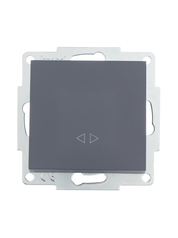 Выключатель промежуточный 1-кл. СП Vesna механизм графит LEZARD 742-3488-107