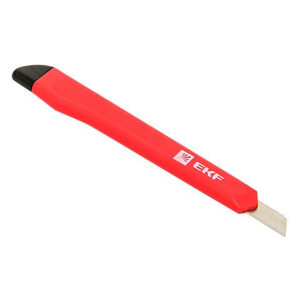 Нож с сегментированным лезвием 9мм НСМ-10 Master EKF ncm-10-ms