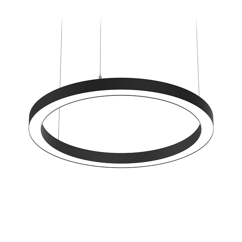 Светильник светодиодный Enso 65Вт 810х40мм 4000К подвесной с опаловым рассеив. RAL9005 черн. матов. VARTON V1-R0-90526-30000-2006540