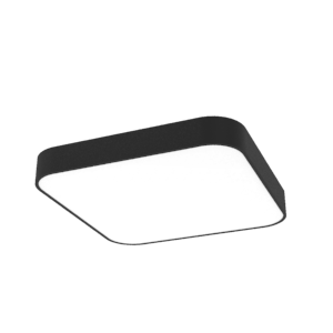 Светильник светодиодный COSMO Q 600х600 70Вт 4000К с опаловым рассеив. RAL9005 черн. муар подвесной VARTON V1-R0-9Q503-20000-2007040