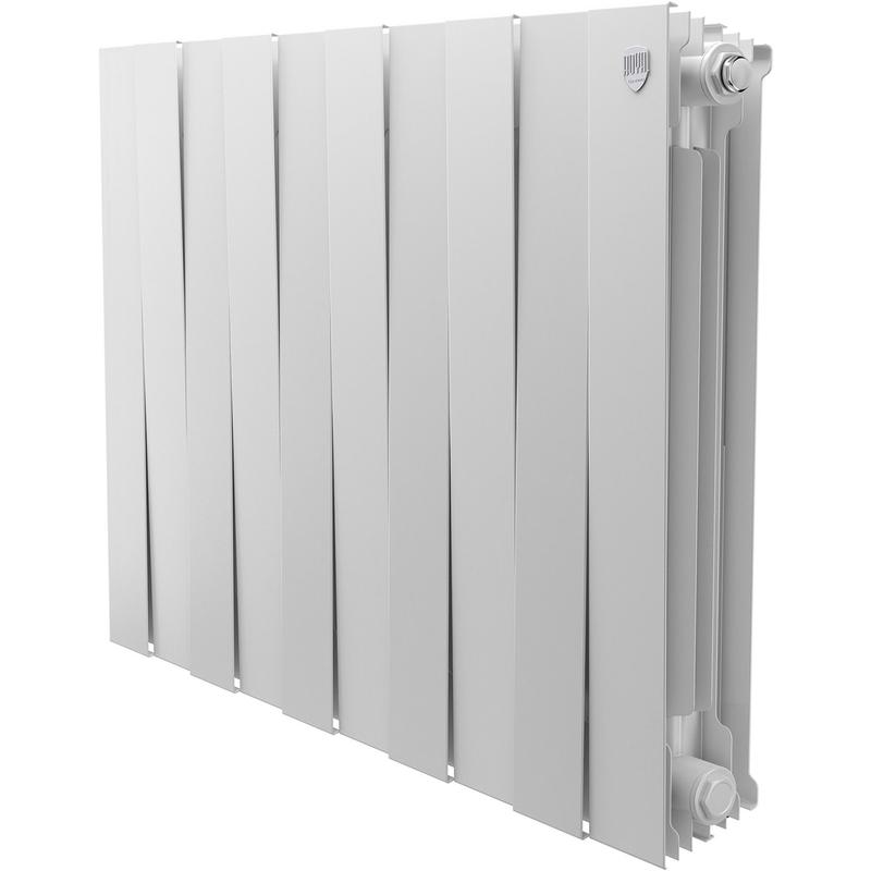 Радиатор биметал. PianoForte 500 new/Bianco Traffico 10 секц. Royal Thermo НС-1176322