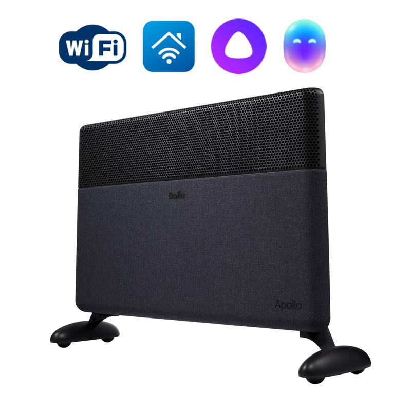 Конвектор электрический Ballu Apollo digital INVERTER Space Black BEC/ATI-1502 Ballu НС-1343708