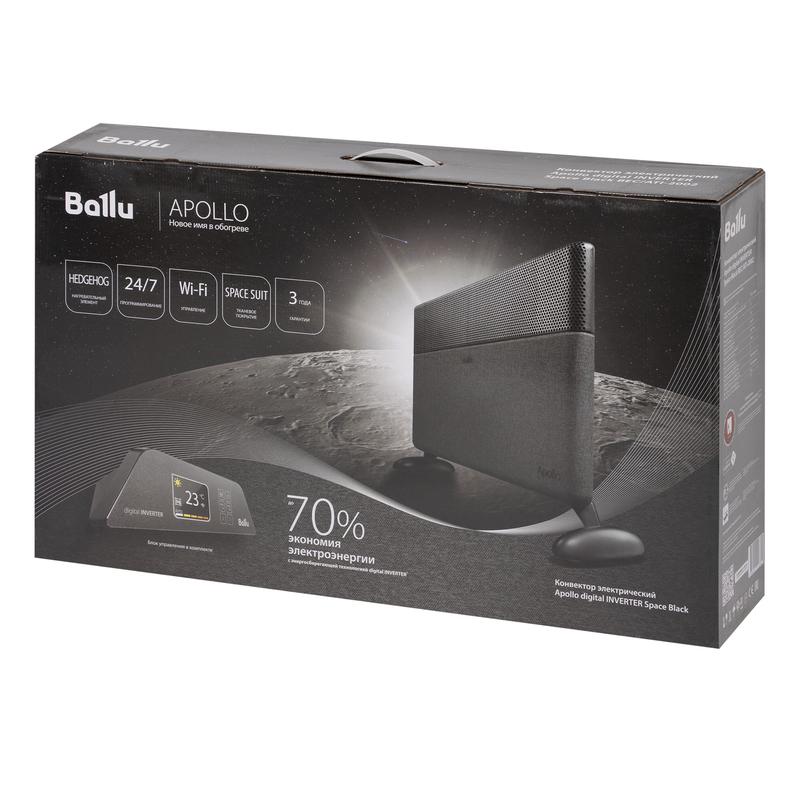 Конвектор электрический Ballu Apollo digital INVERTER Space Black BEC/ATI-2002 Ballu НС-1343709