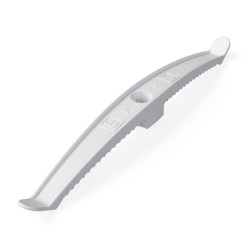 Держатель кабеля двусторонний для прямого монтажа бел. (уп.20шт) Промрукав PR13.0384