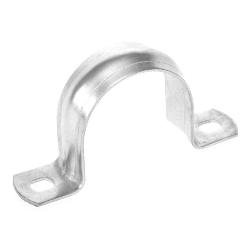 Скоба крепежная двухлапковая СМД d60-63мм метал. (уп.50шт) Промрукав PR08.2553