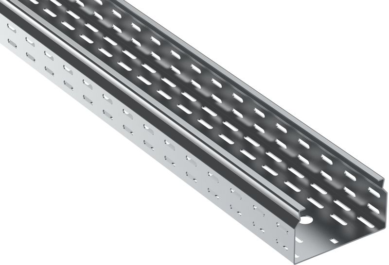 Лоток листовой перфорир. 80х150 L3000 сталь 1.5мм ESCA 7 IEK CLP10-080-150-150-3