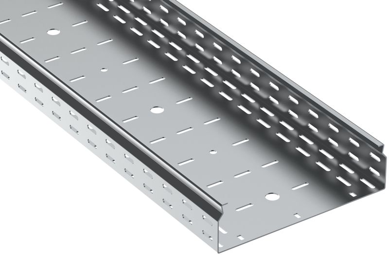 Лоток листовой перфорир. 80х300 L3000 сталь 1.5мм ESCA 7 IEK CLP10-080-300-150-3