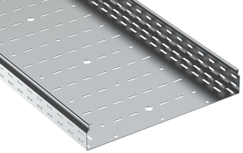 Лоток листовой перфорир. 80х500 L2000 сталь 1.5мм ESCA 7 IEK CLP10-080-500-150-2