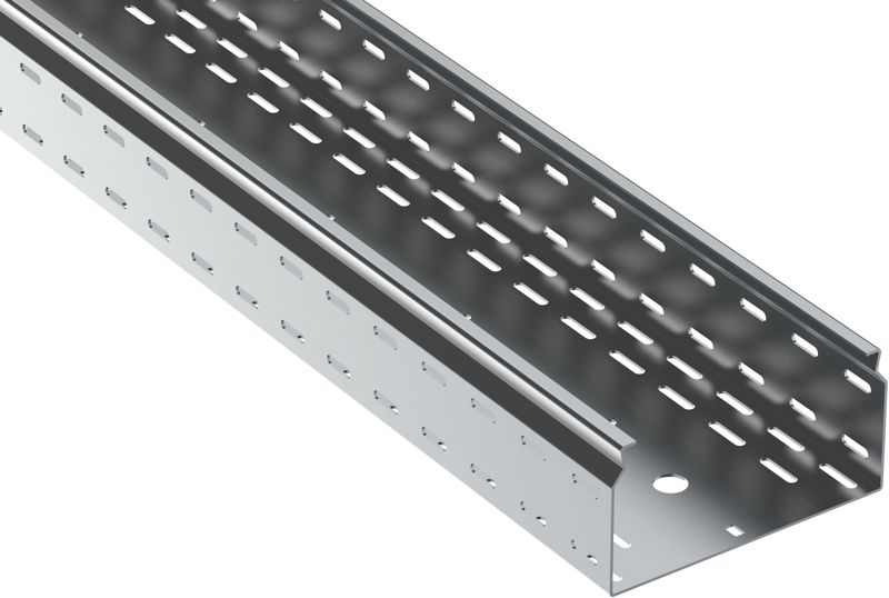 Лоток листовой перфорир. 100х200 L2000 сталь 1.5мм ESCA 7 IEK CLP10-100-200-150-2