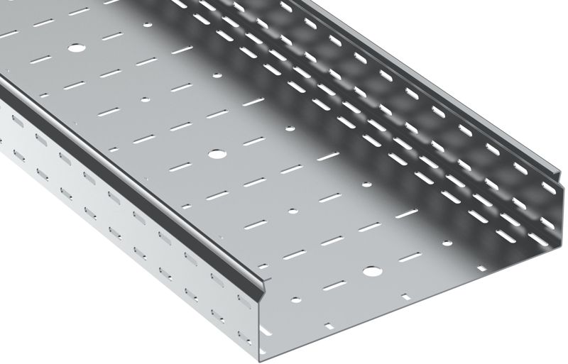 Лоток листовой перфорир. 100х400 L3000 сталь 1.5мм ESCA 7 IEK CLP10-100-400-150-3