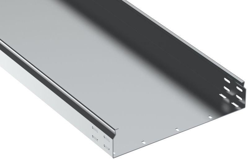 Лоток листовой неперфорир. 80х400 L2000 сталь 2.0мм ESCA 7 IEK CLN10-080-400-200-2