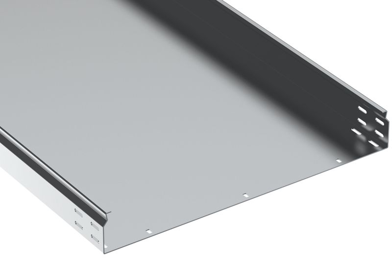 Лоток листовой неперфорир. 80х600 L2000 сталь 2.0мм ESCA 7 IEK CLN10-080-600-200-2