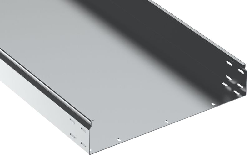 Лоток листовой неперфорир. 100х500 L2000 сталь 2.0мм ESCA 7 IEK CLN10-100-500-200-2