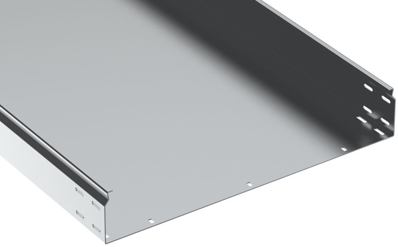 Лоток листовой неперфорир. 100х600 L3000 сталь 2.0мм ESCA 7 IEK CLN10-100-600-200-3