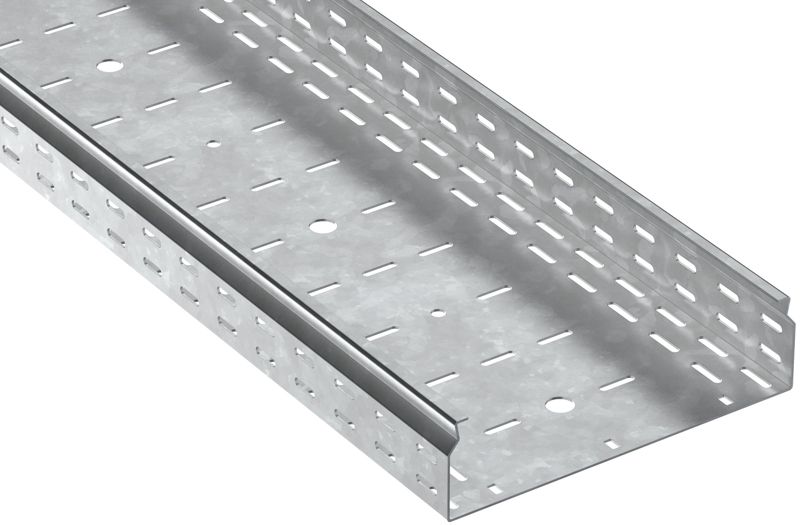 Лоток листовой перфорир. 80х300 L2000 сталь 1.5мм HDZ ESCA 7 IEK CLP10-080-300-150-2-HDZ