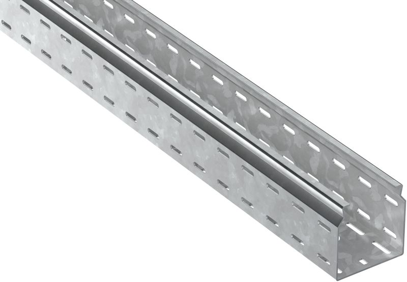 Лоток листовой перфорир. 100х100 L3000 сталь 1.5мм HDZ ESCA 7 IEK CLP10-100-100-150-3-M-HDZ