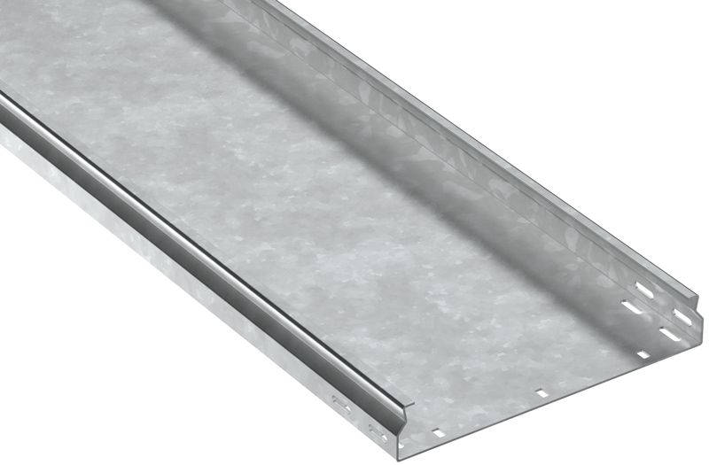 Лоток листовой неперфорир. 50х300 L2000 сталь 1.5мм HDZ ESCA 7 IEK CLN10-050-300-150-2-HDZ