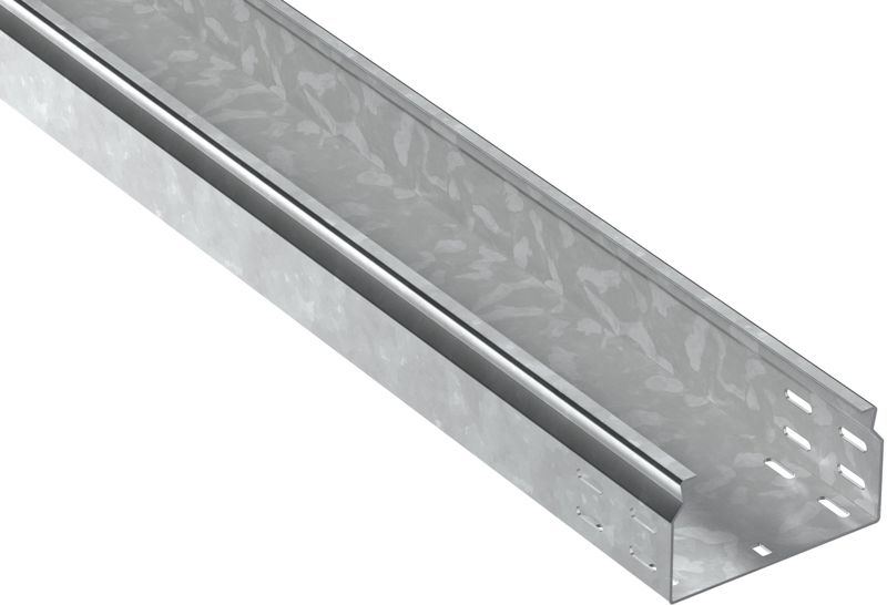 Лоток листовой неперфорир. 80х150 L3000 сталь 1.5мм HDZ ESCA 7 IEK CLN10-080-150-150-3-M-HDZ