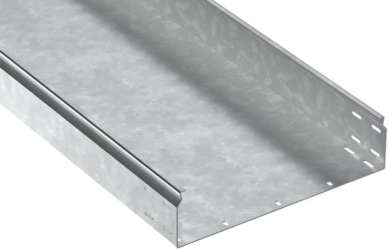 Лоток листовой неперфорир. 100х400 L2000 сталь 1.5мм HDZ ESCA 7 IEK CLN10-100-400-150-2-HDZ