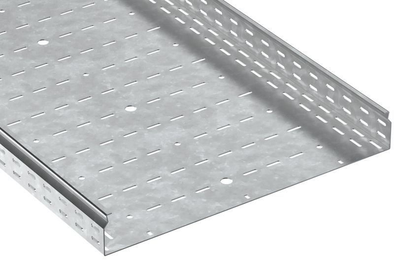 Лоток листовой перфорир. 80х600 L2000 сталь 2.0мм HDZ ESCA 7 IEK CLP10-080-600-200-2-HDZ