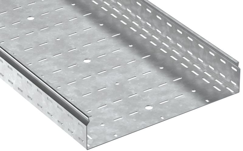 Лоток листовой перфорир. 100х500 L2000 сталь 2.0мм HDZ ESCA 7 IEK CLP10-100-500-200-2-HDZ