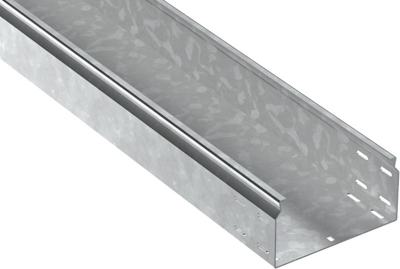 Лоток листовой неперфорир. 100х200 L2500 сталь 2.0мм HDZ ESCA 7 IEK CLN10-100-200-200-D25-HDZ