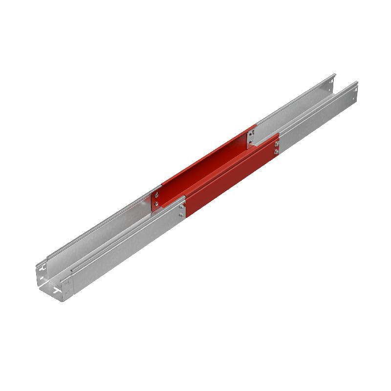 Лоток листовой неперфорированный 100х80 L2500 0.8мм "Быстрый монтаж ПЛЮС" LNplus80-100-0.8-2500 INOX304 КМ PL13144