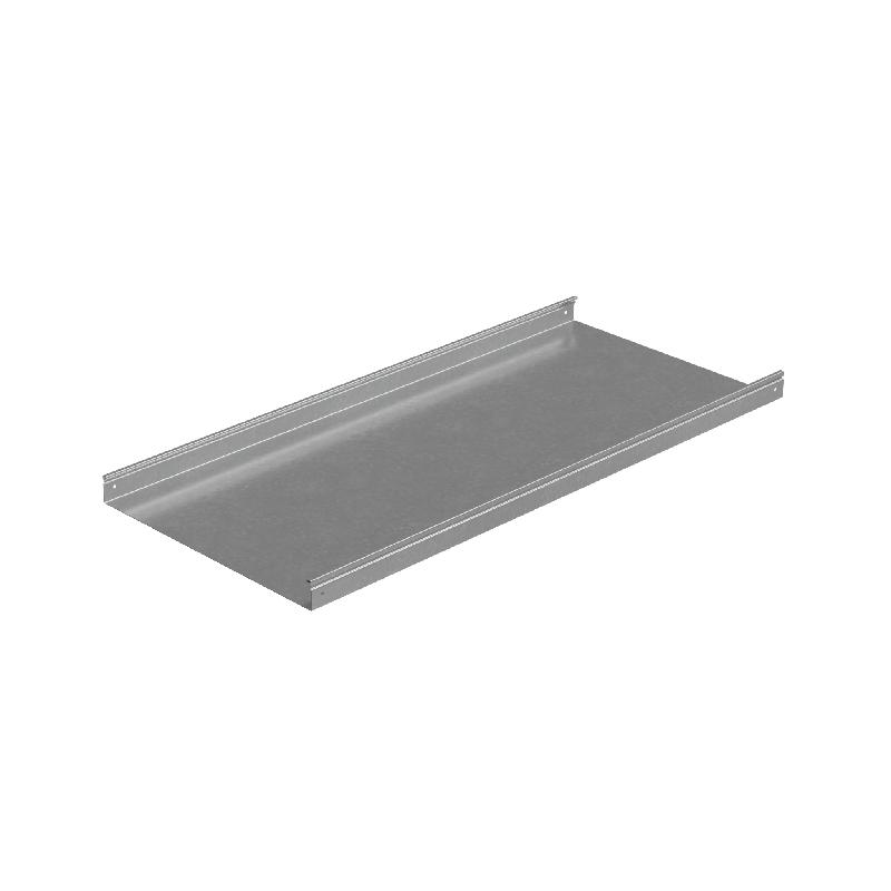 Лоток листовой неперфорированный 500х50 L2500 1.2мм "Стандарт ПЛЮС" LNEplus50-500-1.2-2500 INOX304 КМ PL12615