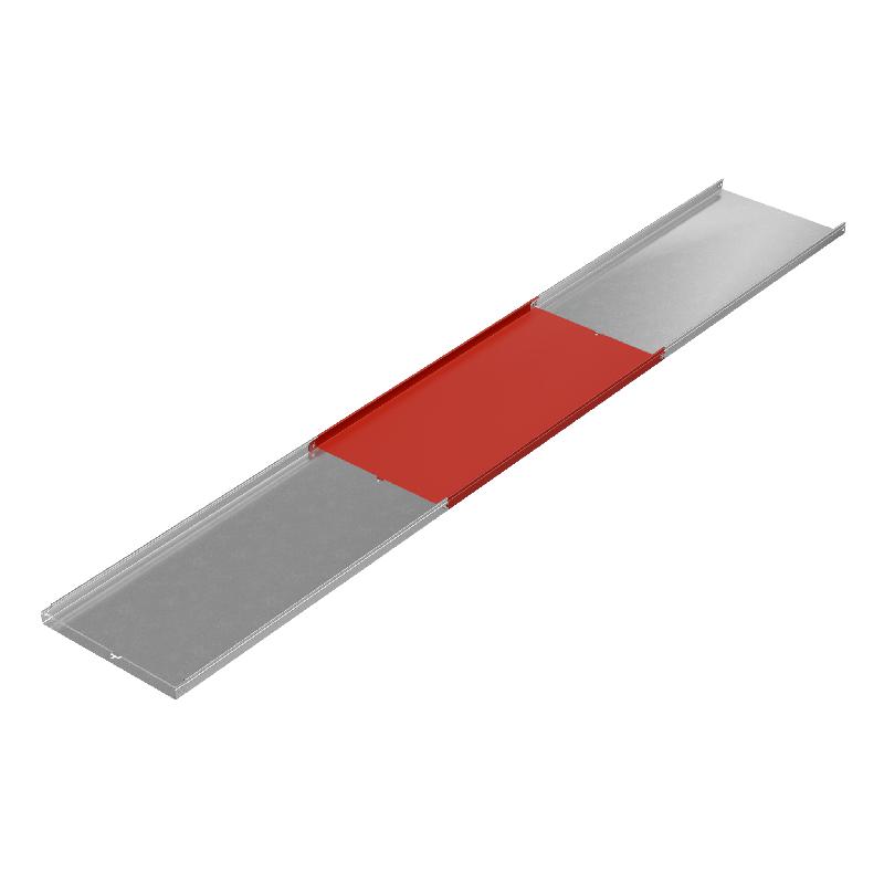 Лоток листовой неперфорированный 600х50 L2500 1.2мм "Быстрый монтаж ПЛЮС" LNplus50-600-1.2-2500 INOX304 КМ PL13065