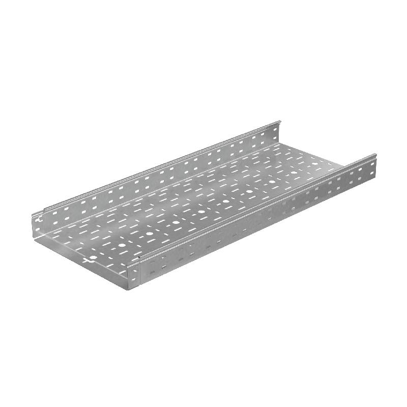 Лоток листовой перфорированный 400х80 L3000 1.2мм "Быстрый монтаж ПЛЮС" LPplus80-400-1.2-3000 INOX304 КМ PL12890