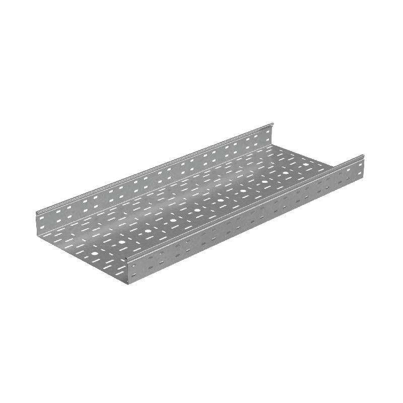 Лоток листовой перфорированный 400х80 L3000 1мм "Стандарт ПЛЮС" LPEplus80-400-1.0-3000 INOX304 КМ PL5160