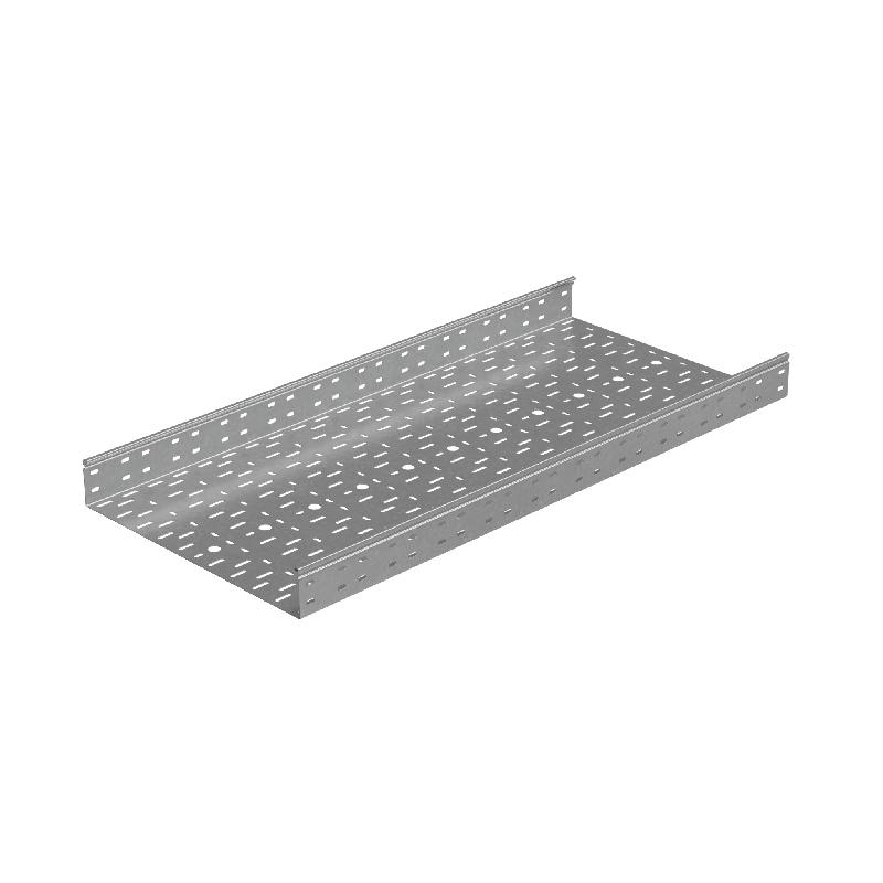 Лоток листовой перфорированный 500х80 L2500 1мм "Стандарт ПЛЮС" LPEplus80-500-1.0-2500 INOX304 КМ PL9904