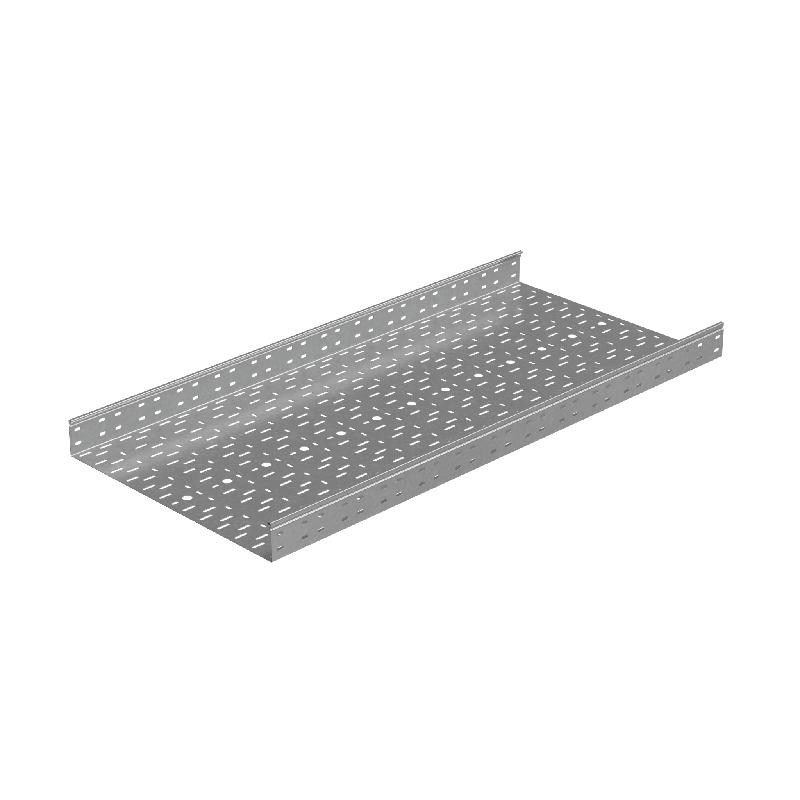 Лоток листовой перфорированный 600х80 L2500 1мм "Стандарт ПЛЮС" LPEplus80-600-1.0-2500 INOX304 КМ PL9905