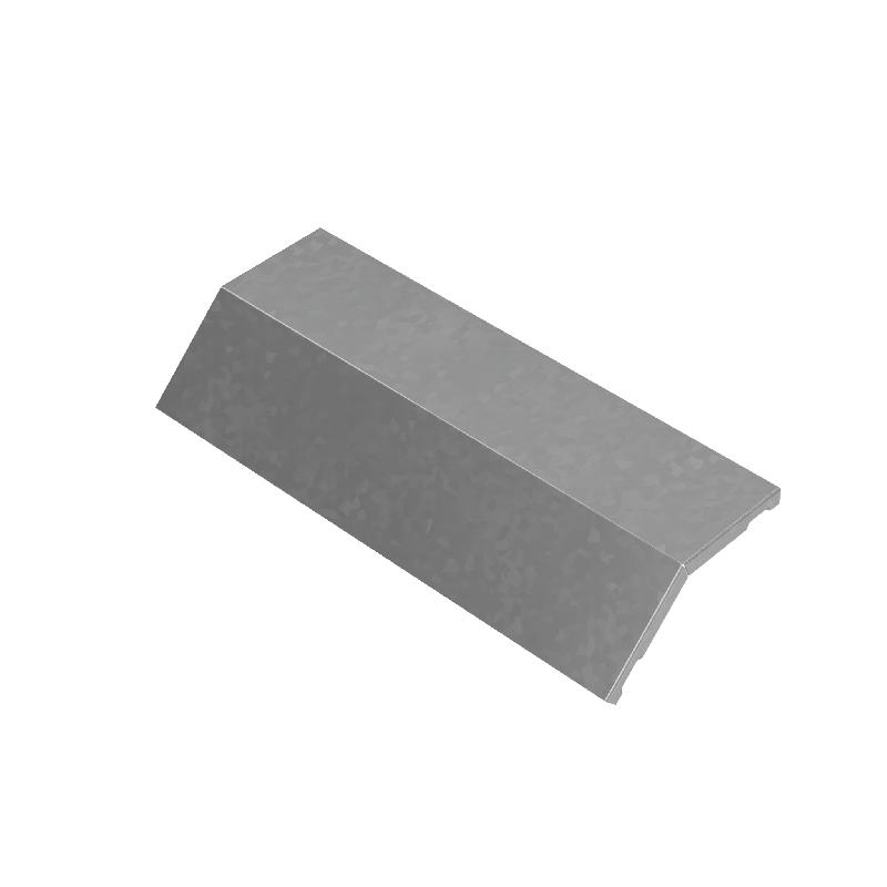 Крышка для угла вертикального внешн. 45град. осн.400 "ПЛЮС" KVLplus45-400 INOX304 КМ PL6545