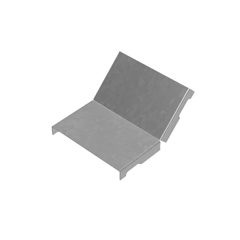 Крышка для угла вертикального внутр. 45град. осн.100 "ПЛЮС" KNLplus45-100 INOX304 КМ PL6525