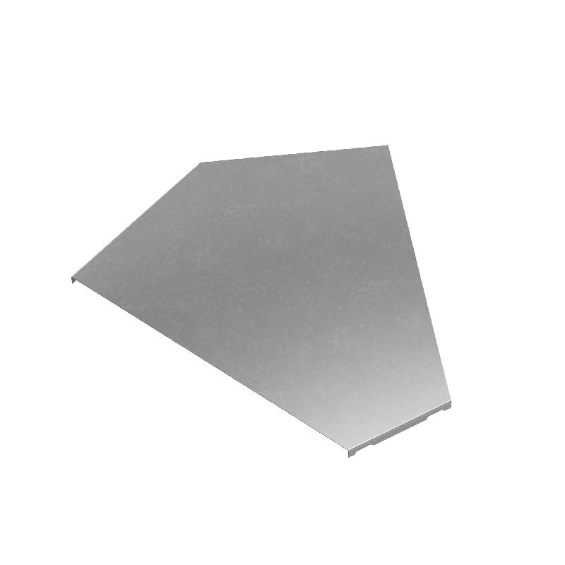 Крышка для угла горизонтального 45град. осн.400 "ПЛЮС" KGLplus45-400 INOX304 КМ PL6513