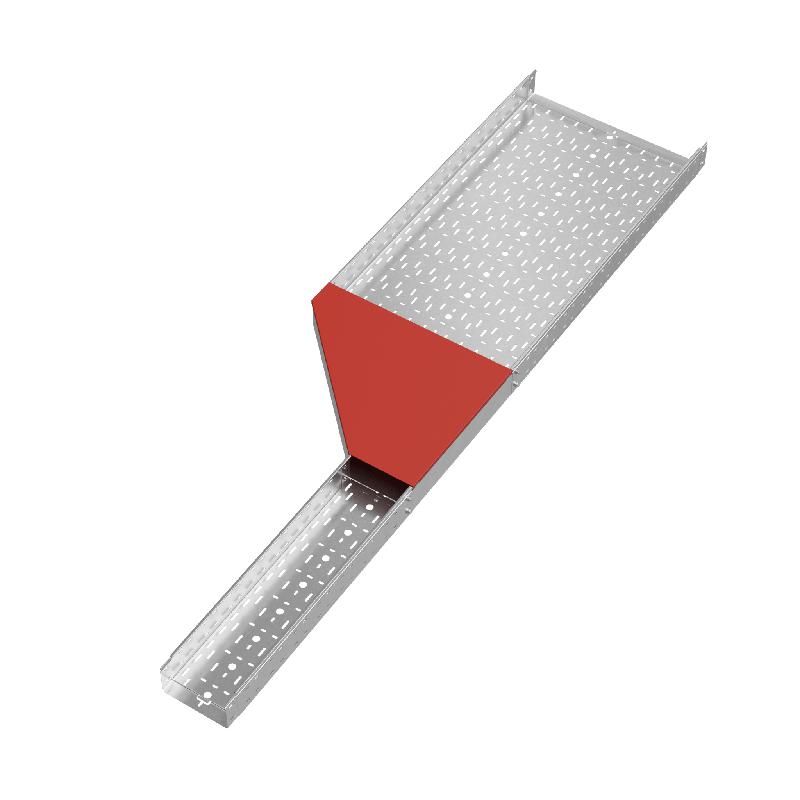 Крышка переходника левого 200-600 "ПЛЮС" KPDplus200-600-L INOX304 КМ PL6625