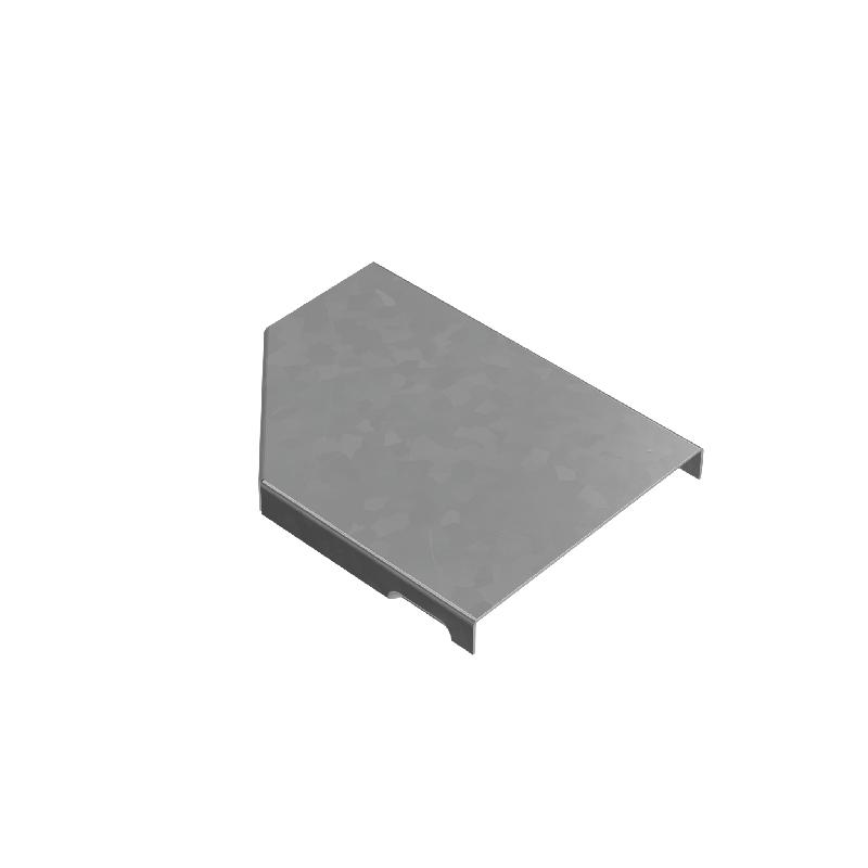 Крышка переходника правого 50-100 "ПЛЮС" KPDplus50-100-R INOX304 КМ PL6580